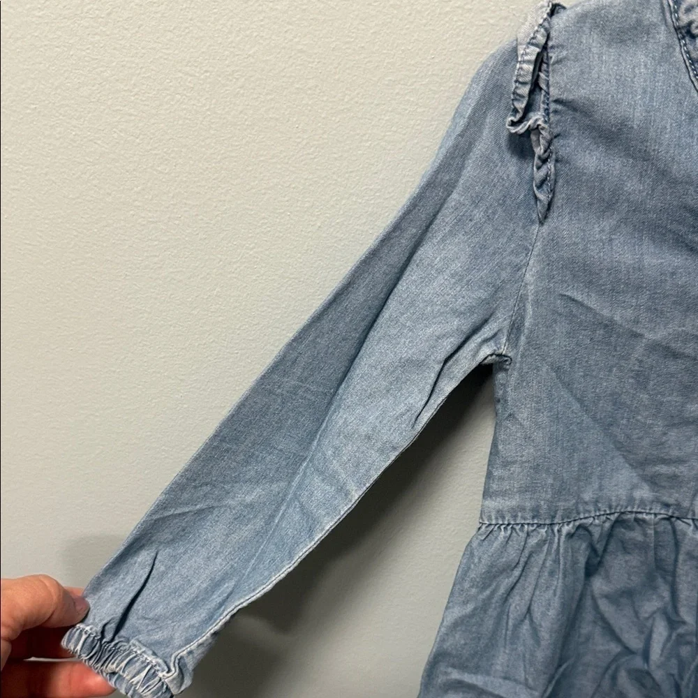 Carter's Denim Dress with Embroidered Pocket